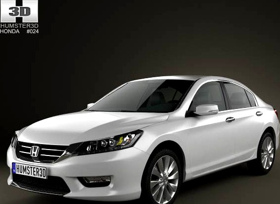 3D model of Honda Accord (Inspire) 2013