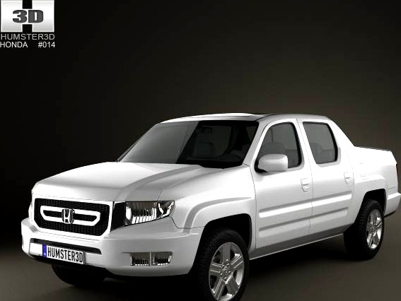 3D model of Honda Ridgeline 2009