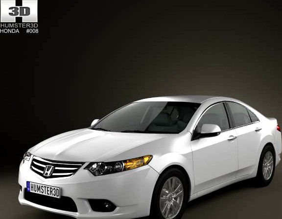 3D model of Honda Accord Sedan 2011