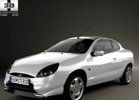 3D model of Ford Puma 1997