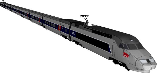 TGV Reseau trainset