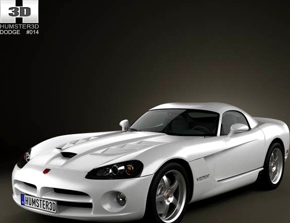 3D model of Dodge Viper SRT10 2010