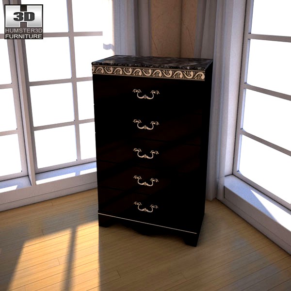 3D model of Ashley Constellations Chest