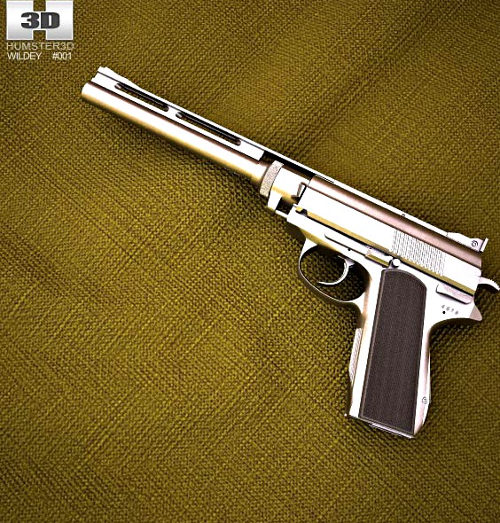 3D model of Wildey .475 Magnum