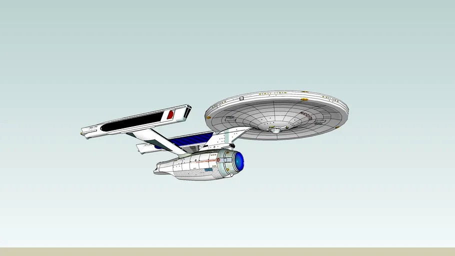 STARSHIP U.S.S. ENTERPRISE NCC-1701
