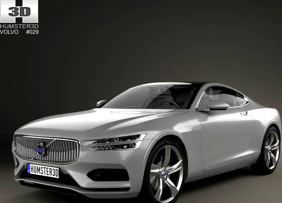 3D model of Volvo XC Concept Coupe 2013