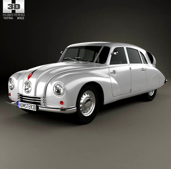 3D model of Tatra T87 1936
