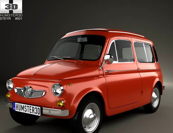 3D model of Puch 700 C 1961