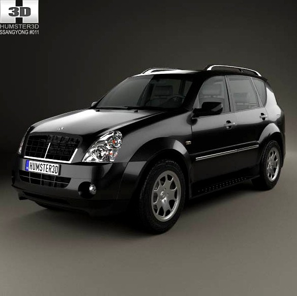 3D model of SsangYong Rexton 2001