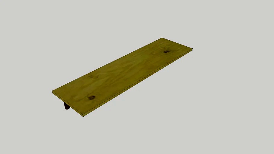mensola in legno