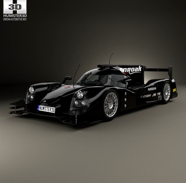 3D model of Onroak Automotive Ligier JS P2 2014