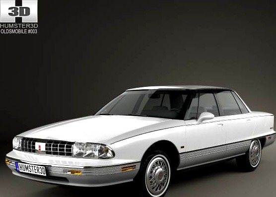 3D model of Oldsmobile 98 1991