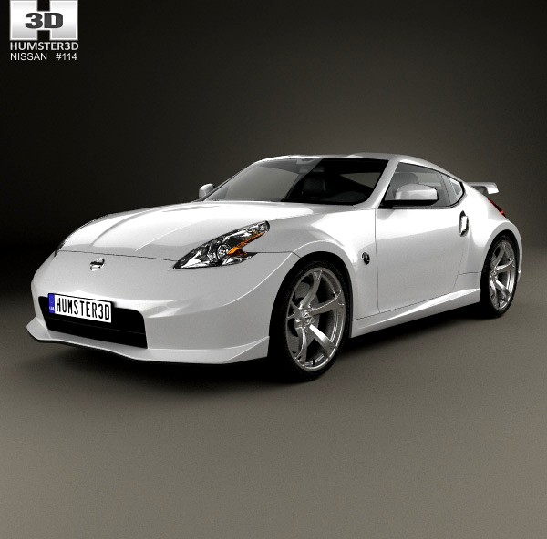 3D model of Nissan 370Z Nismo 2009