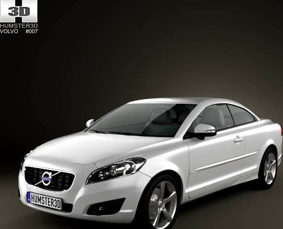 3D model of Volvo C70 2011