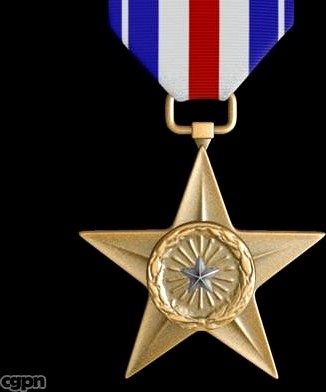 US Silver Star Medal3d model