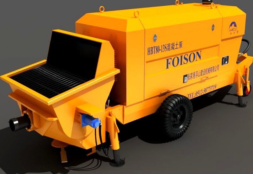 Concrete Pump3d model