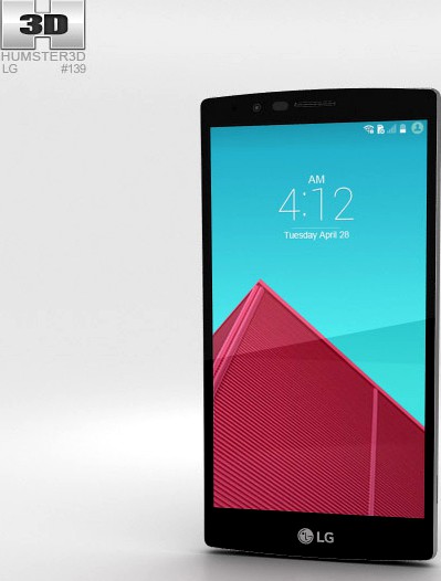 3D model of LG G4 Grey