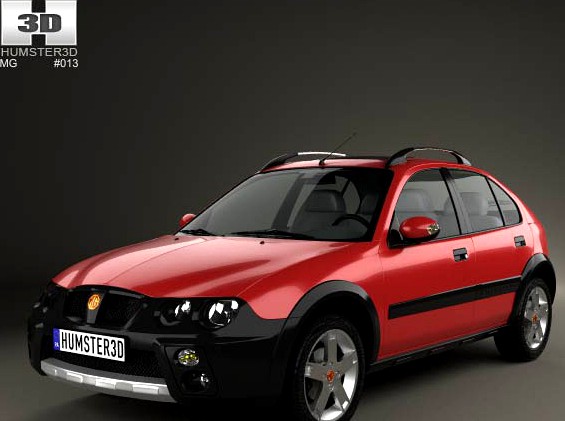 3D model of MG 3 SW 2008