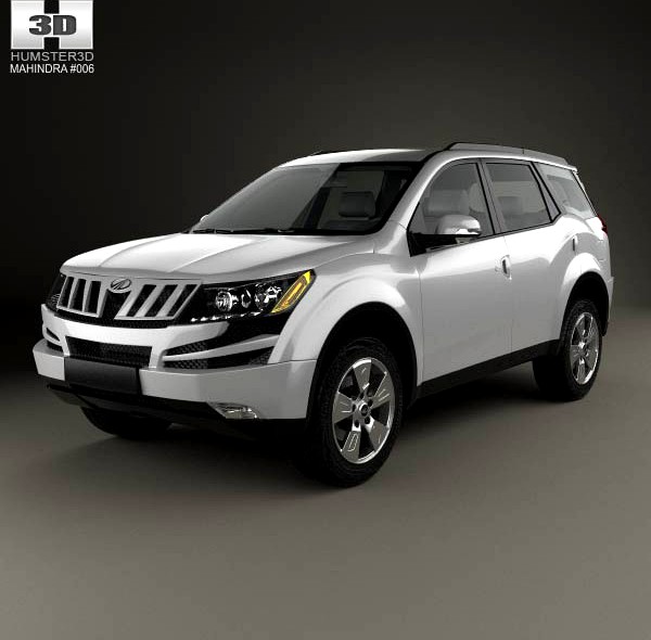 3D model of Mahindra XUV500 2011