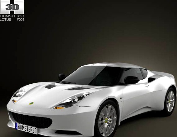 3D model of Lotus Evora S 2011