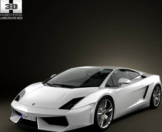 3D model of Lamborghini Gallardo LP 560-4 2009