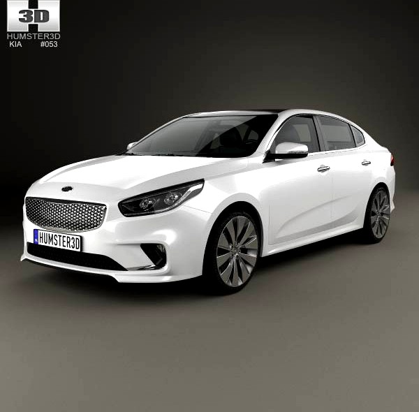 3D model of Kia K4 2014