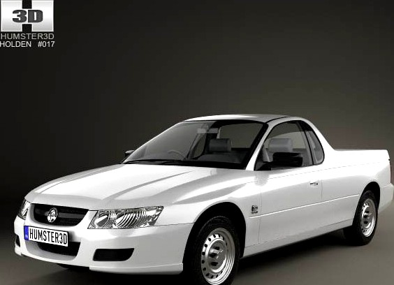 3D model of Holden VZ Ute 2004