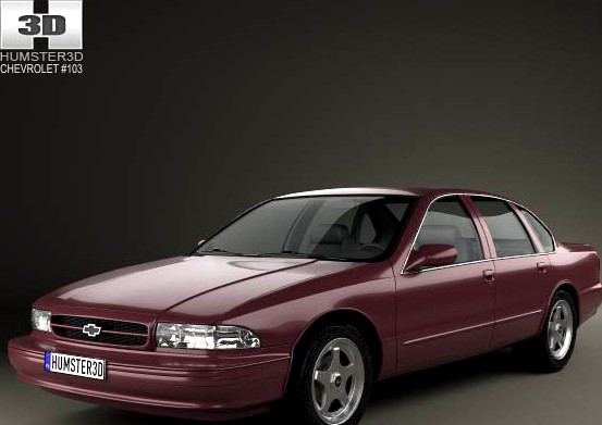 3D model of Chevrolet Impala SS 1995