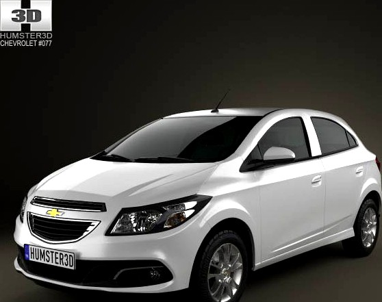 3D model of Chevrolet Onix 2013