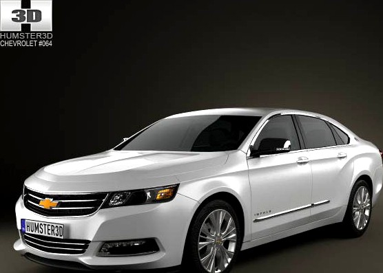 3D model of Chevrolet Impala 2014