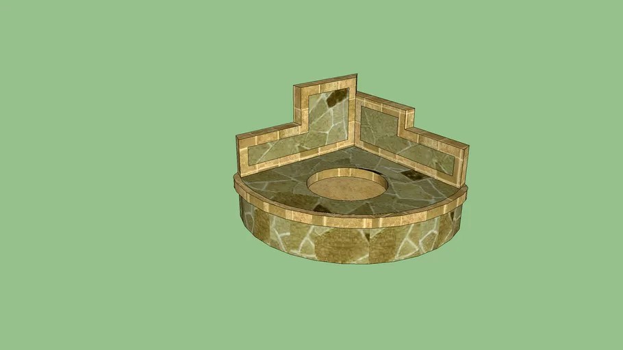 Corner Firepit