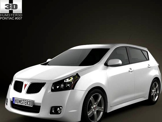 3D model of Pontiac Vibe 2009