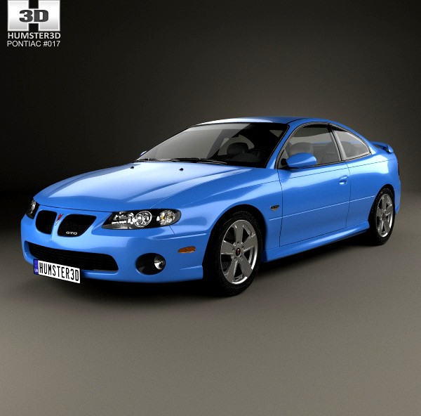 3D model of Pontiac GTO 2003