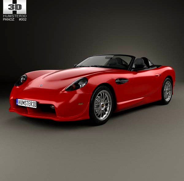 3D model of Panoz Esperante Spyder 2015