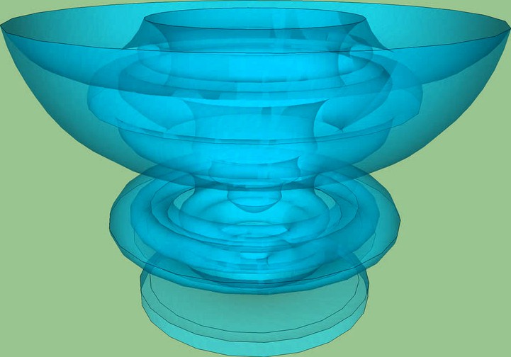 3D Vase - 2 Sketchup