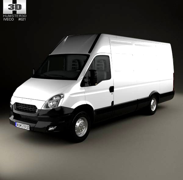 3D model of Iveco Daily Panel Van H2 2011