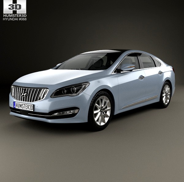 3D model of Hyundai AG (Aslan) 2014