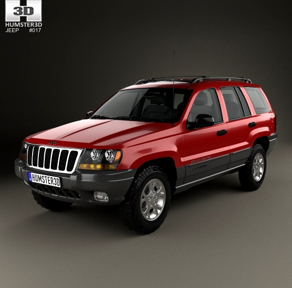 3D model of Jeep Grand Cherokee (WJ) 1998