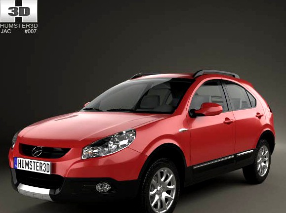 3D model of JAC Tongyue J3 RS Cross 2012