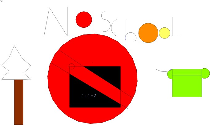 no talking it is no school