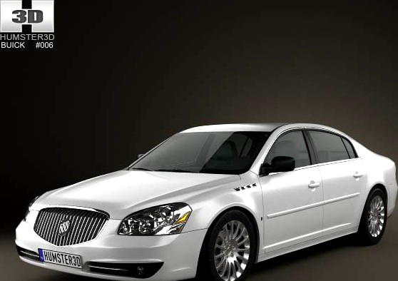 3D model of Buick Lucerne 2011