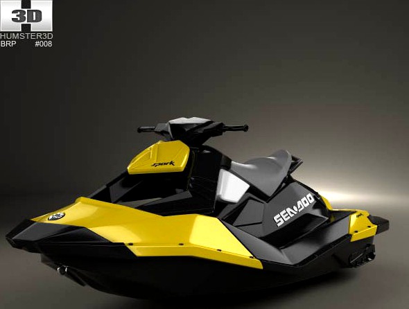 3D model of BRP Sea-Doo Spark 2013