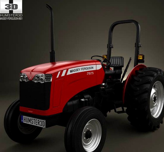 3D model of Massey-Ferguson 2625 2012