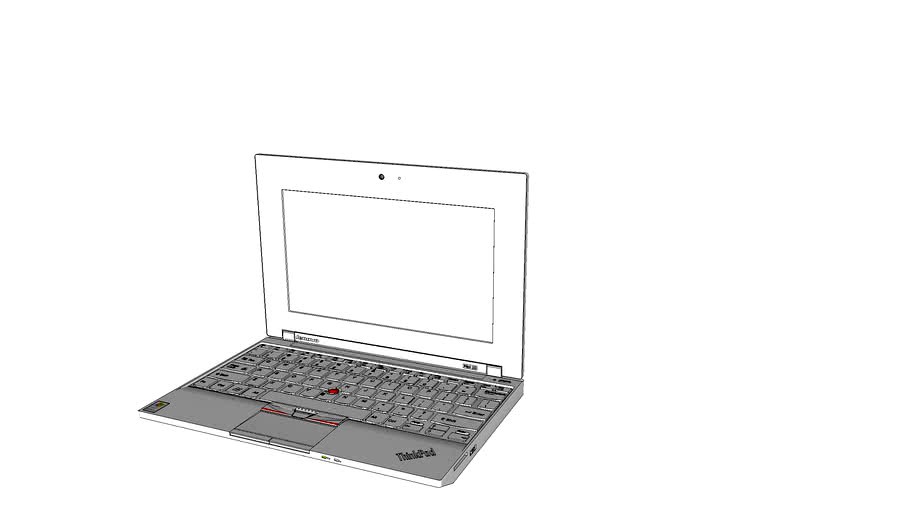 ThinkPad x100e mini10 laptop by Ali Al-Zaidi
