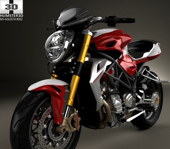 3D model of MV Agusta Brutale Corsa 2015