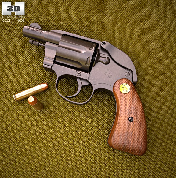 3D model of Colt Cobra