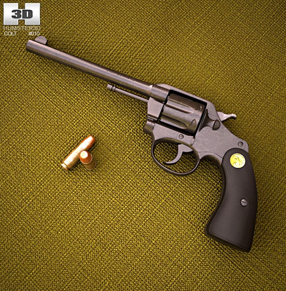 3D model of Colt Police Positive
