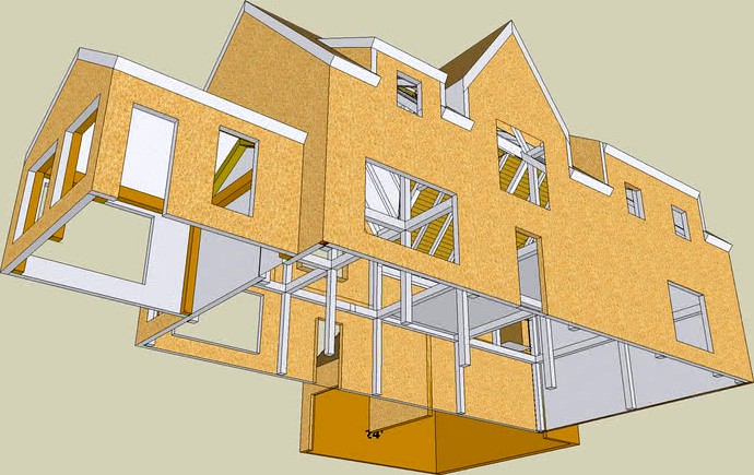 Timber Frame Home with SIPS