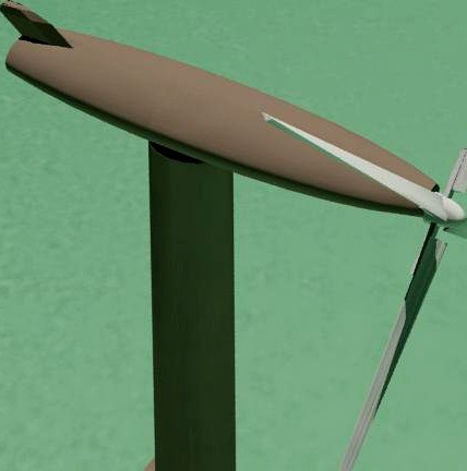 Wind turbine 3D Model