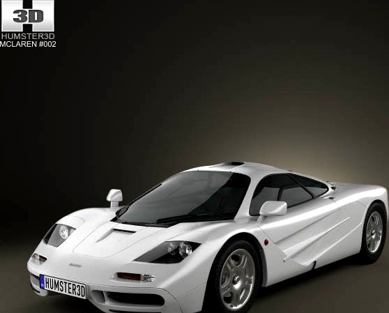 3D model of McLaren F1 1995
